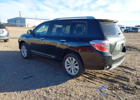 2008 Toyota Highlander Hybrid from USA, damaged, VIN JTEEW41AX82021369